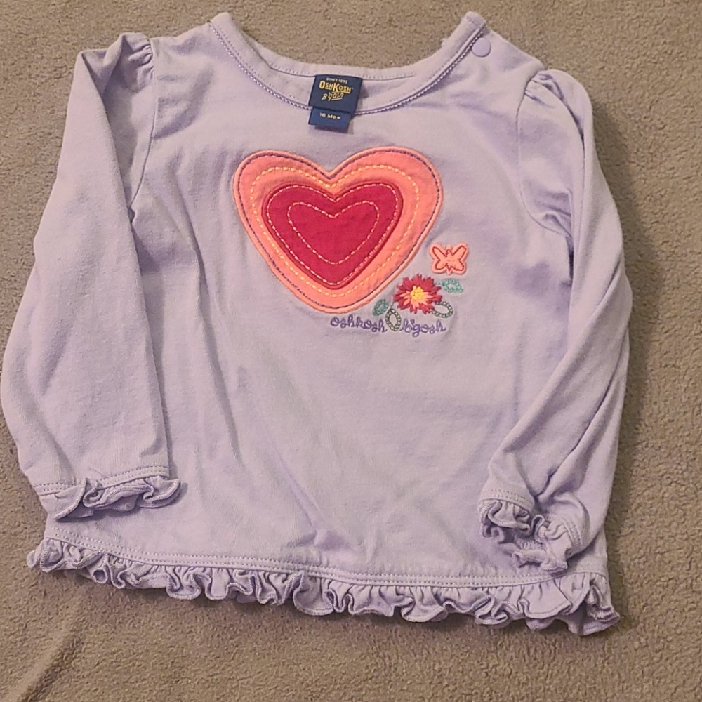 Baby long sleeve shirt